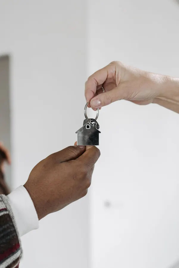 House keys ready to hand over on closing day
